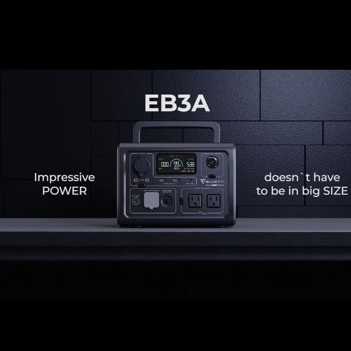 Портативна зарядна станція Bluetti EB3A B НАЯВНОСТІ.