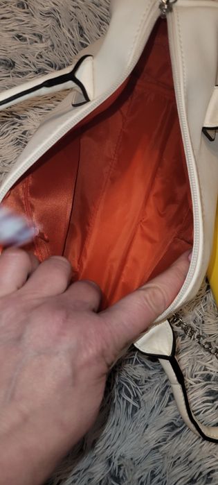 Torebka biała żółta gratis. Nowe. Polecam.