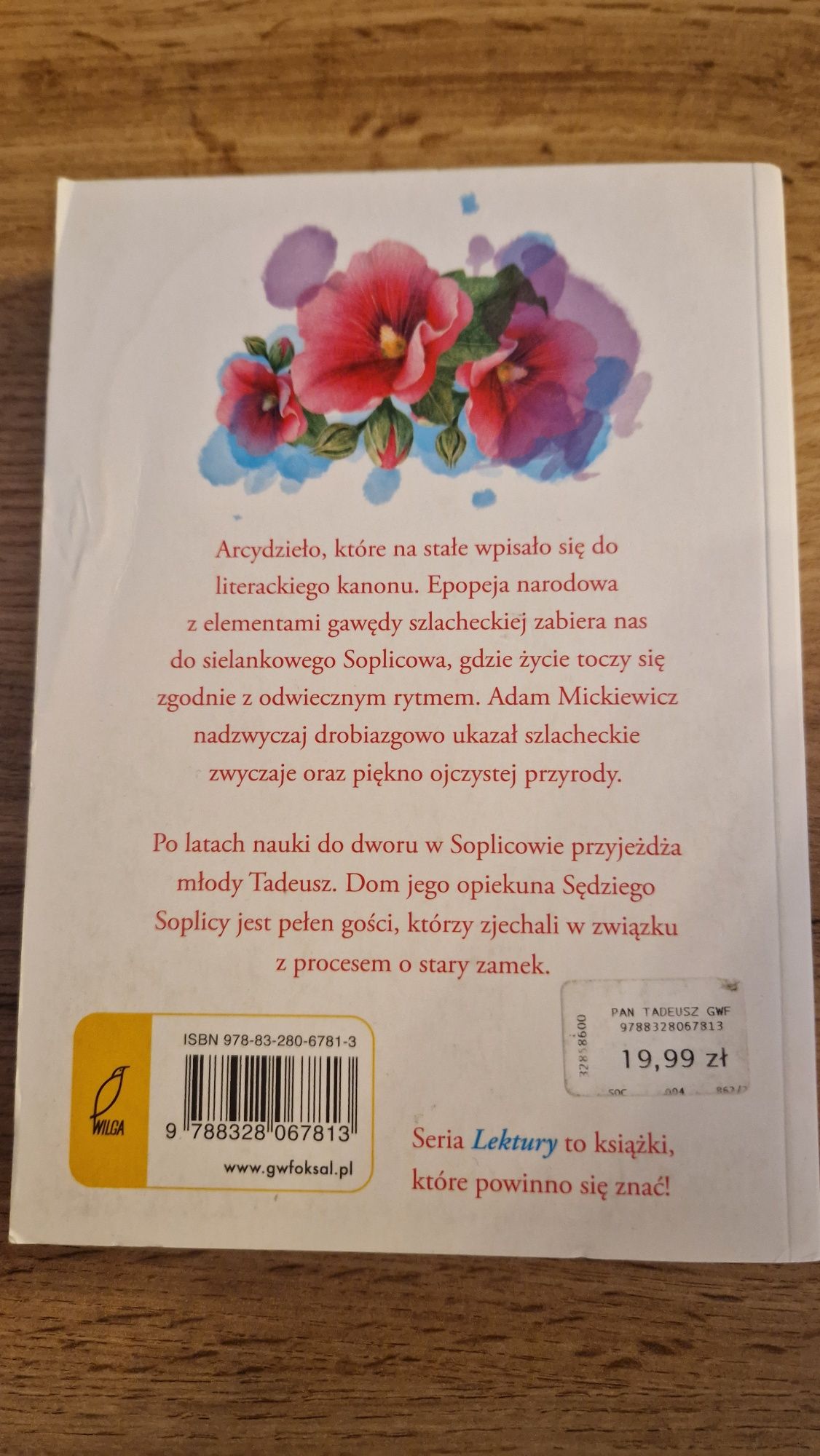 Książka "Pan Tadeusz" Stan idealny