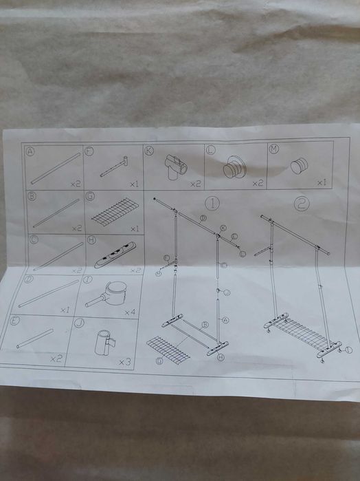 Charriot - Expositor Roupa JOM