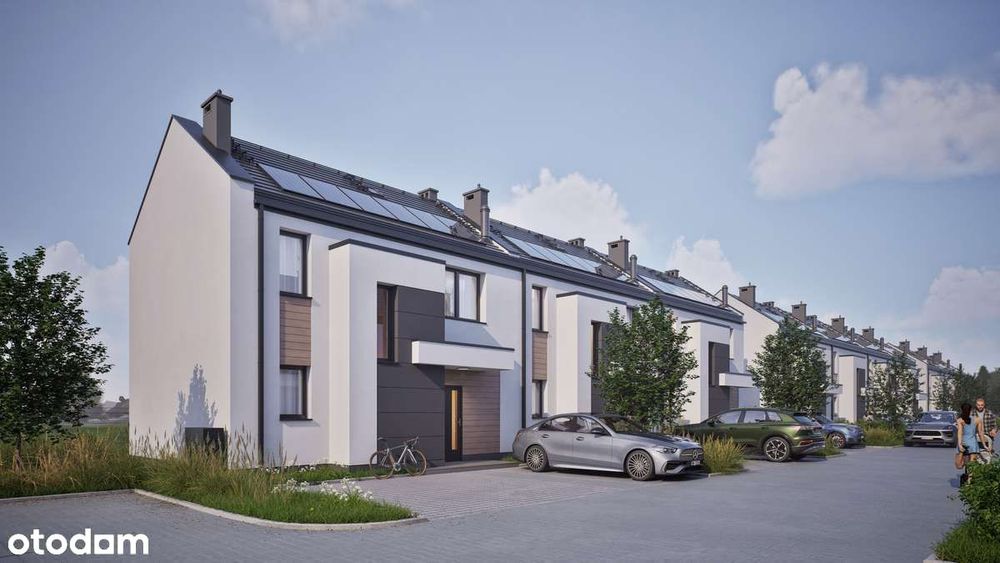 Nowoczesny kompaktowy dom na granicy Wrocławia