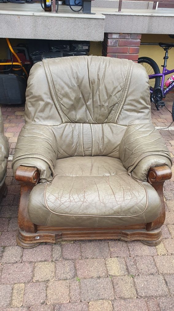 Sofa +dwa Fotele