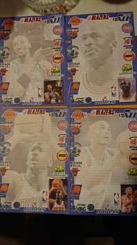 Karteczki segregator koszykarze NBA