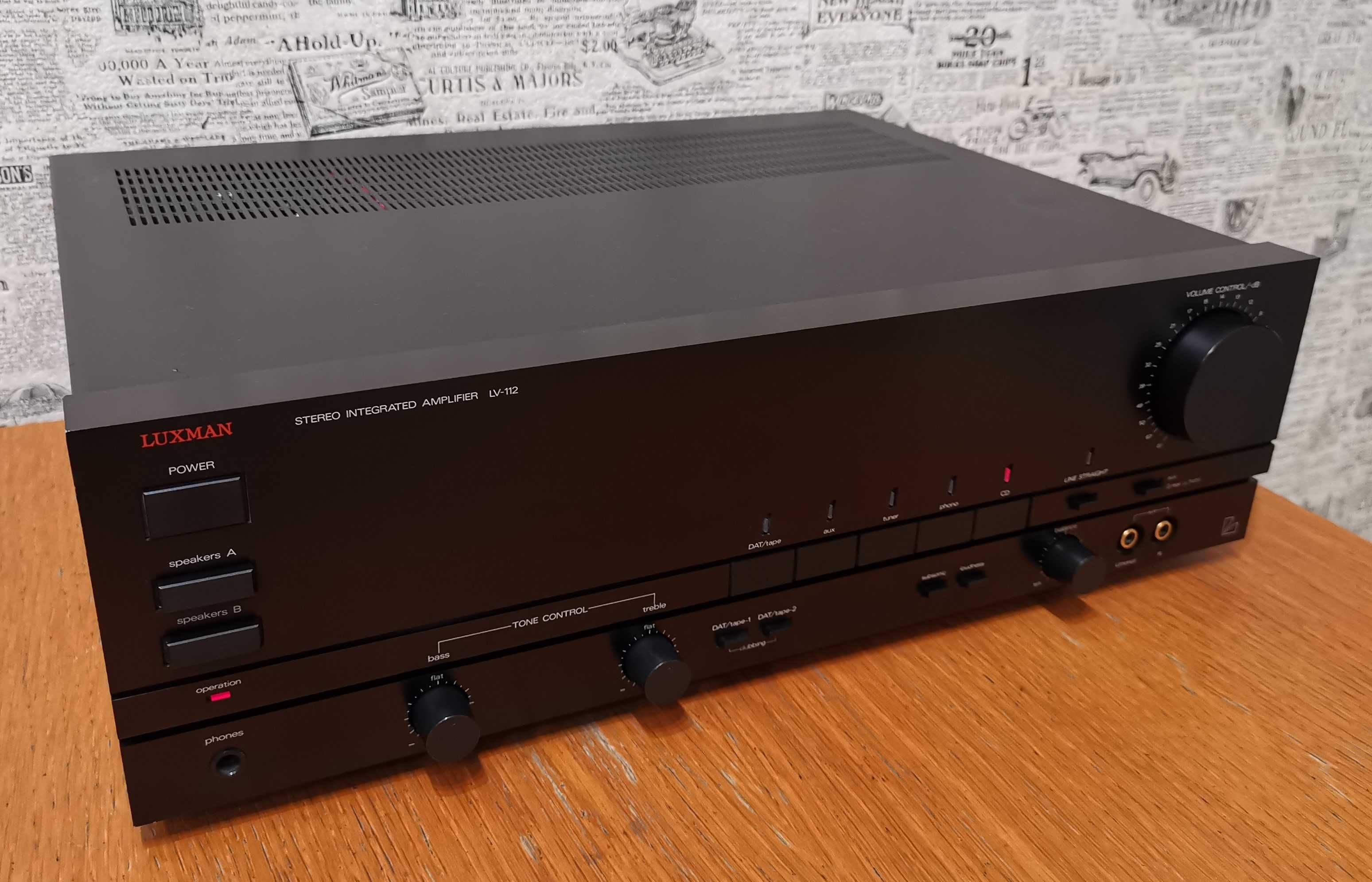 Wzmacniacz stereo Luxman LV-112