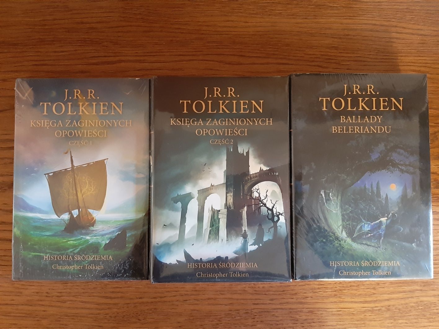 J.R.R Tolkien - Historia Śródziemia tomy 1-3 wydawnictwo Zysk i S-ka