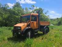 Mercedes-Benz UNIMOG 418/10  pług piaskarka