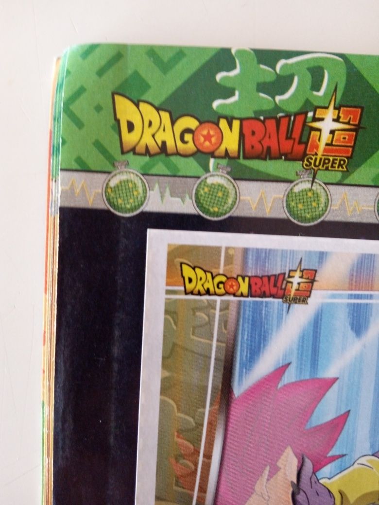 Caderneta dragon ball super panini completa