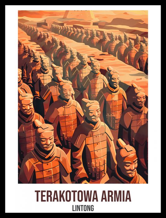 Plakat 30x40cm Terakotowa Armia
