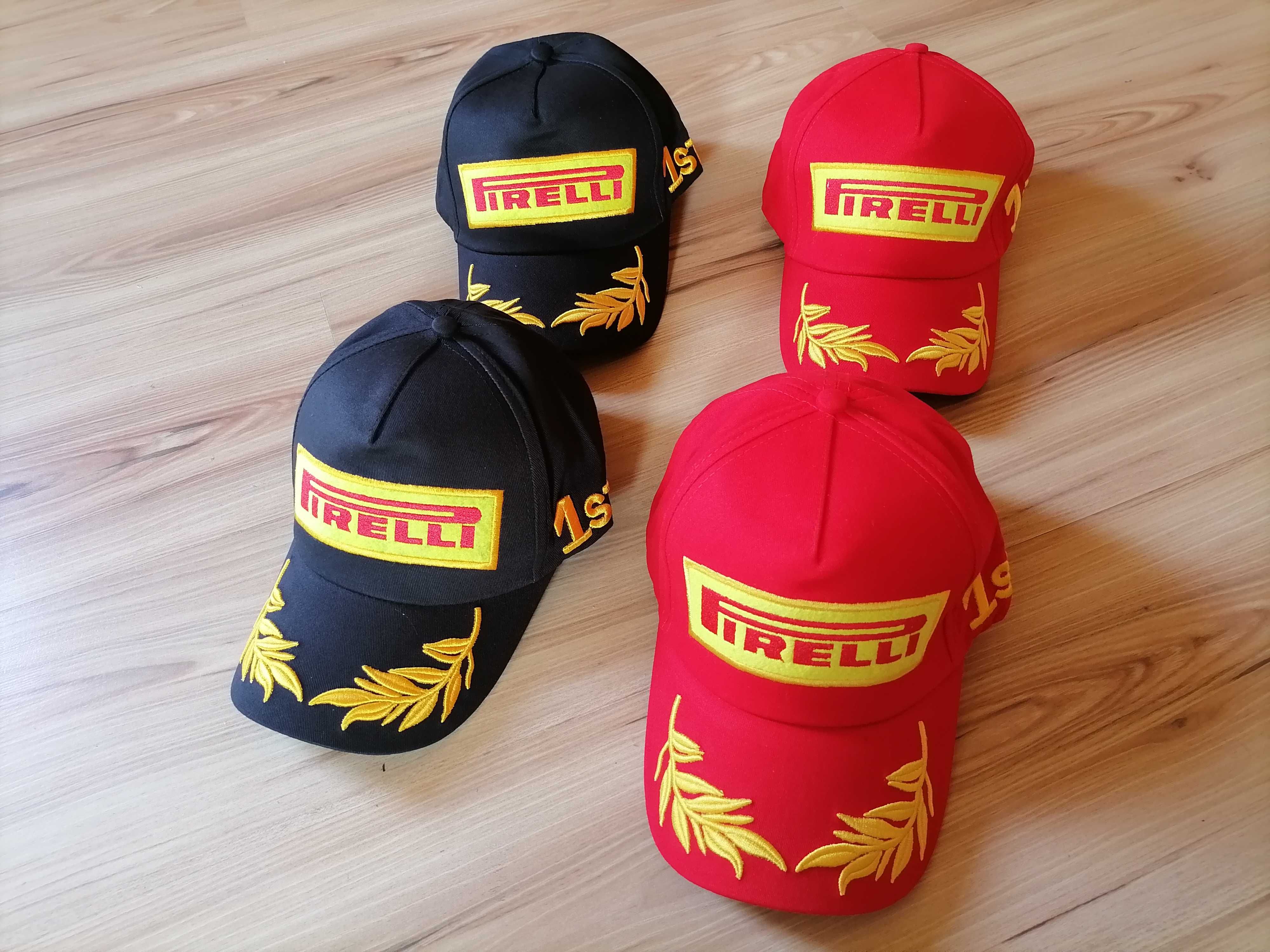 Czapka z Daszkiem Pirelli ,Moto GP Czerwona .