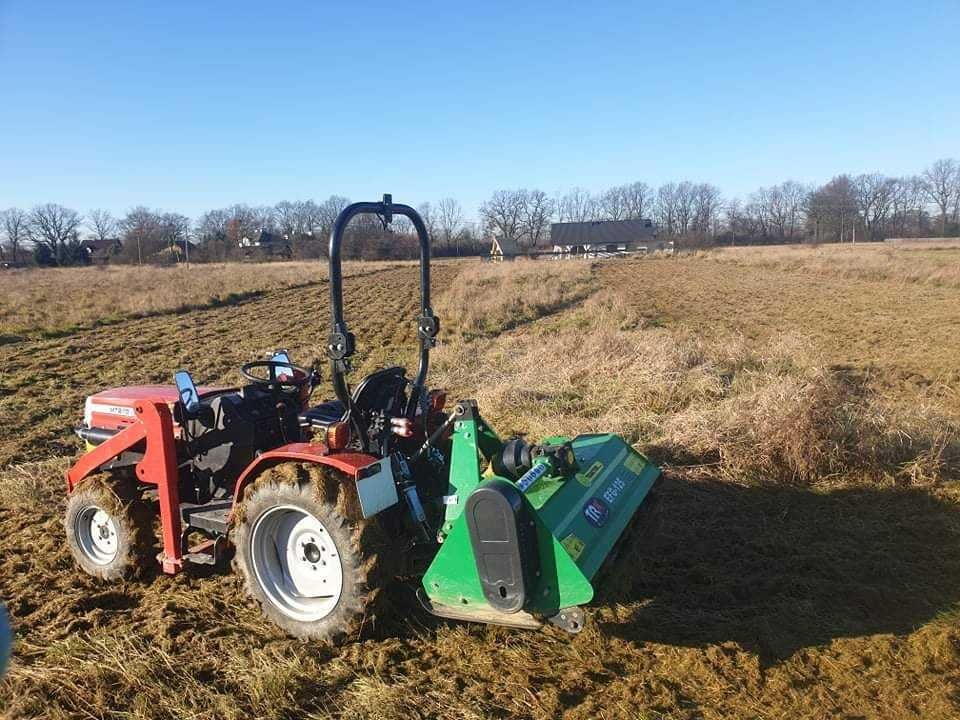 Usługi glebogryzarka separacyjna, kosiarka bijakowa, walec