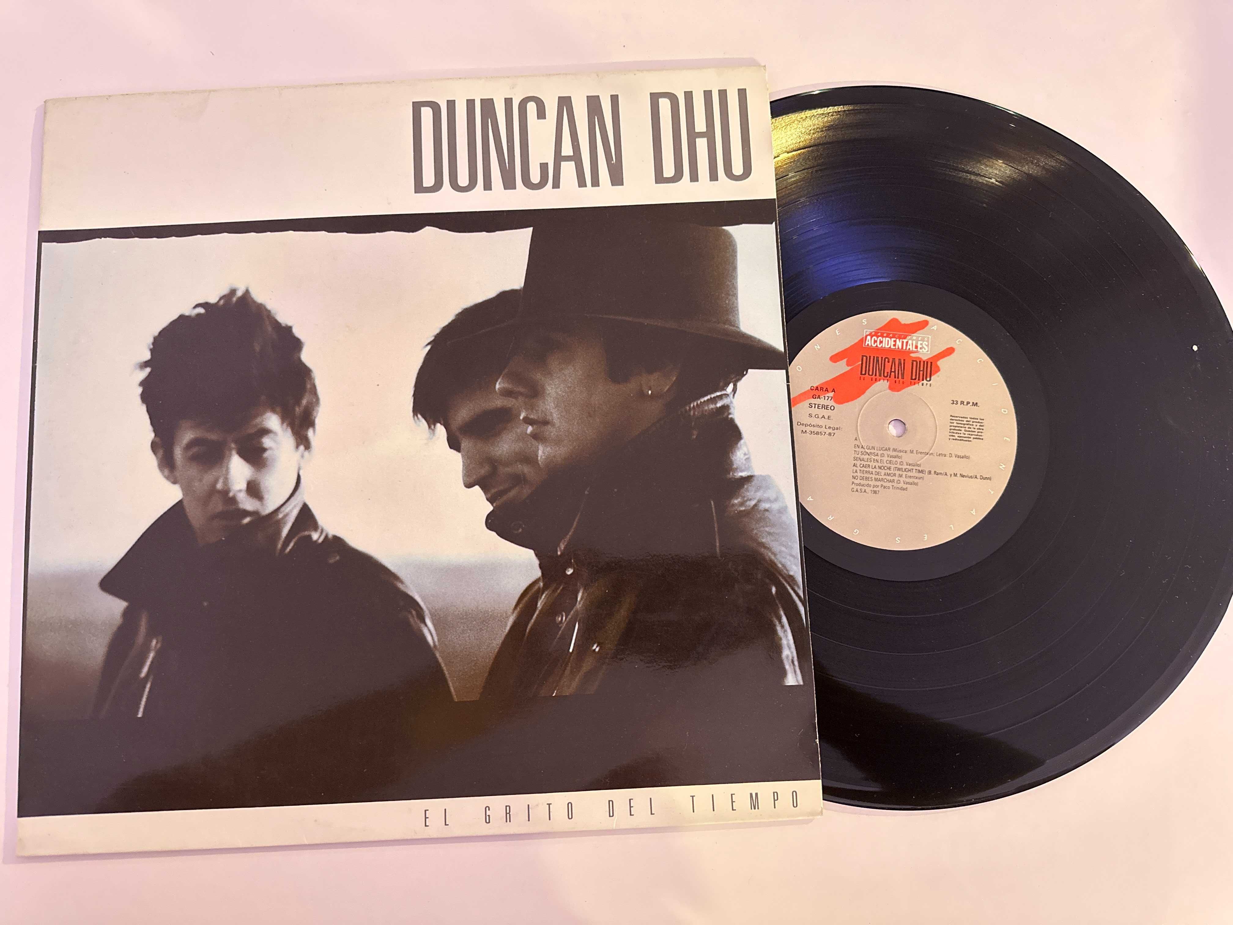 Duncan Dhu – El Grito Del Tiempo PRESS SPAIN LP Winyl (A-138)