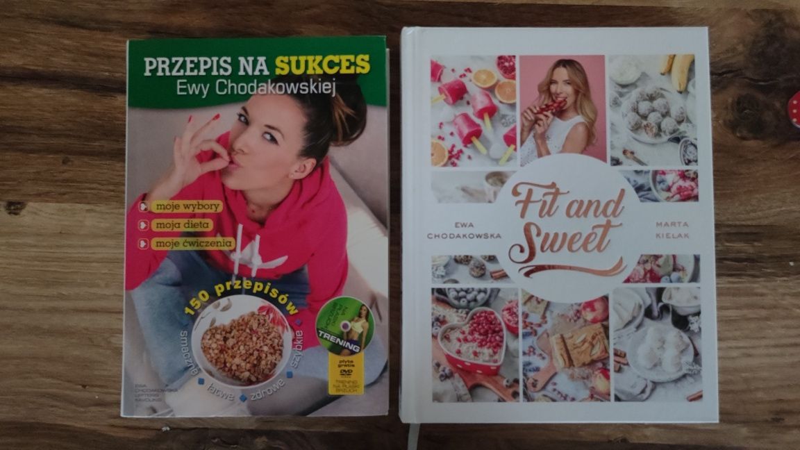 Ewa Chodakowska "Przepis na sukces" + "Fit and sweet,"