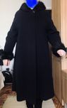 Płaszcz zimowy w kolorze navy