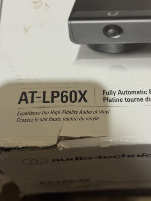 Програвач Audio-Technica AT-LP60X