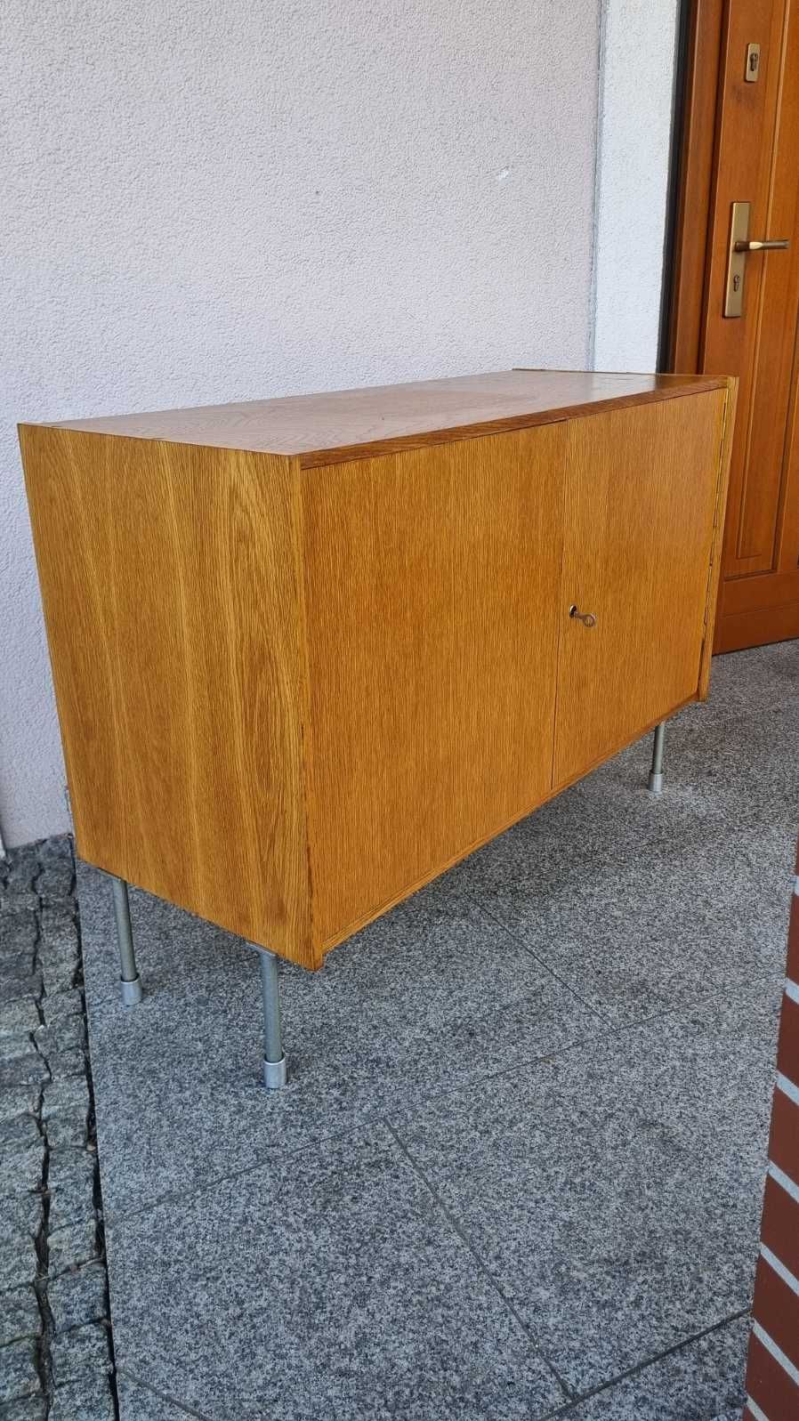 Komoda Design PRL U-450 Jiroutek lata 60 Czechosłowacja pod umywalkę