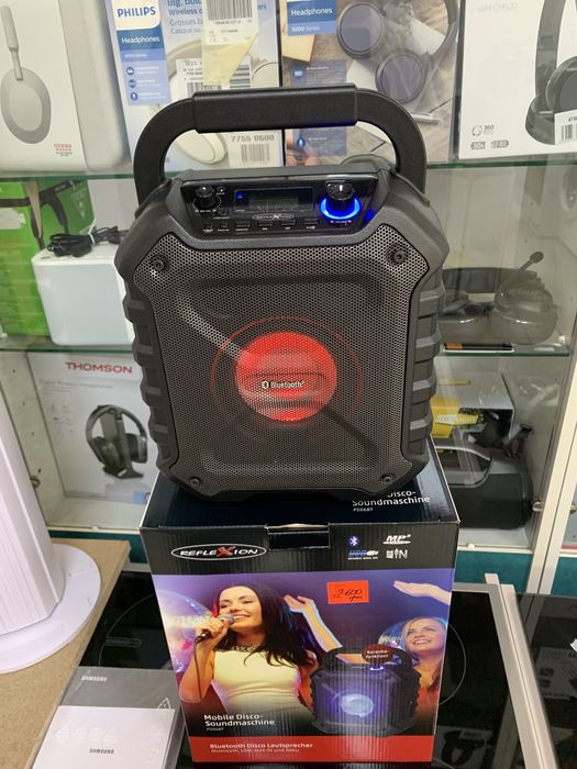 Нова портативна Bluetooth колонка-караоке Reflexion PS06BT