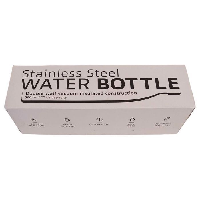 butelka termiczna termos b2do szara 500 ml