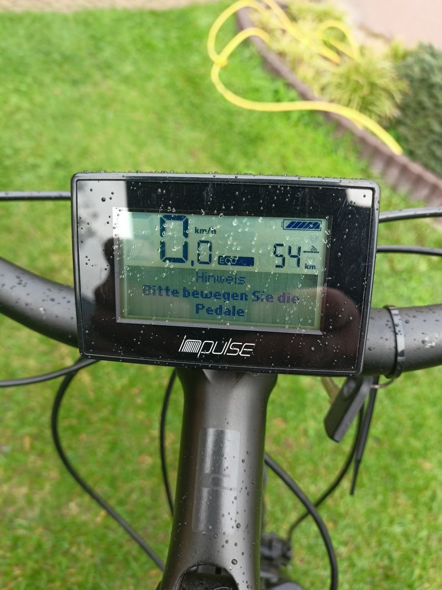 Rower elektryczny aluminiowy z Niemiec  stan bdb