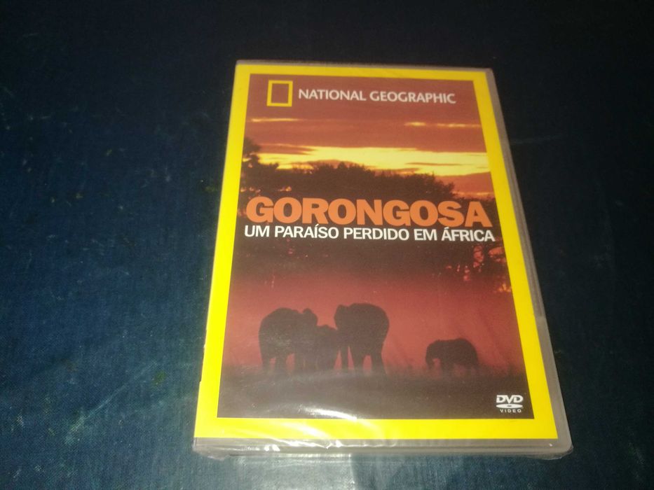NATIONAL GEOGRAPHIC - Um Paraiso Perdido Em africa- Gorongosa DVD NOVO