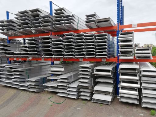 Najazdy Aluminiowe 4,5m do 9400 kg Włoskie