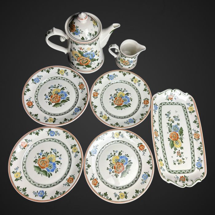 Serwis Villeroy & Boch Alt Amsterdam kolorowe kwiaty B5/011103