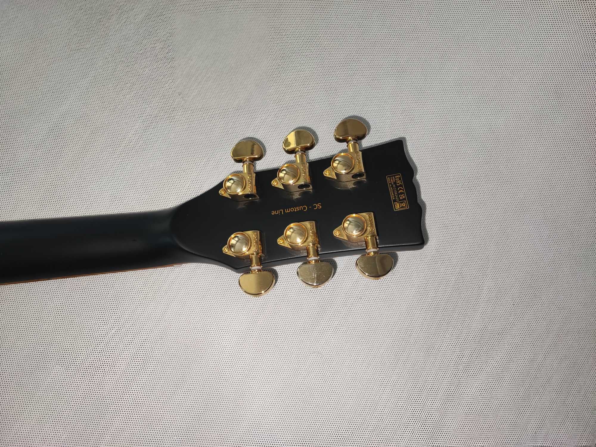 HARLEY BENTON SC-CUSTOM III VBK gitara Les Paul ustawiona lutniczo