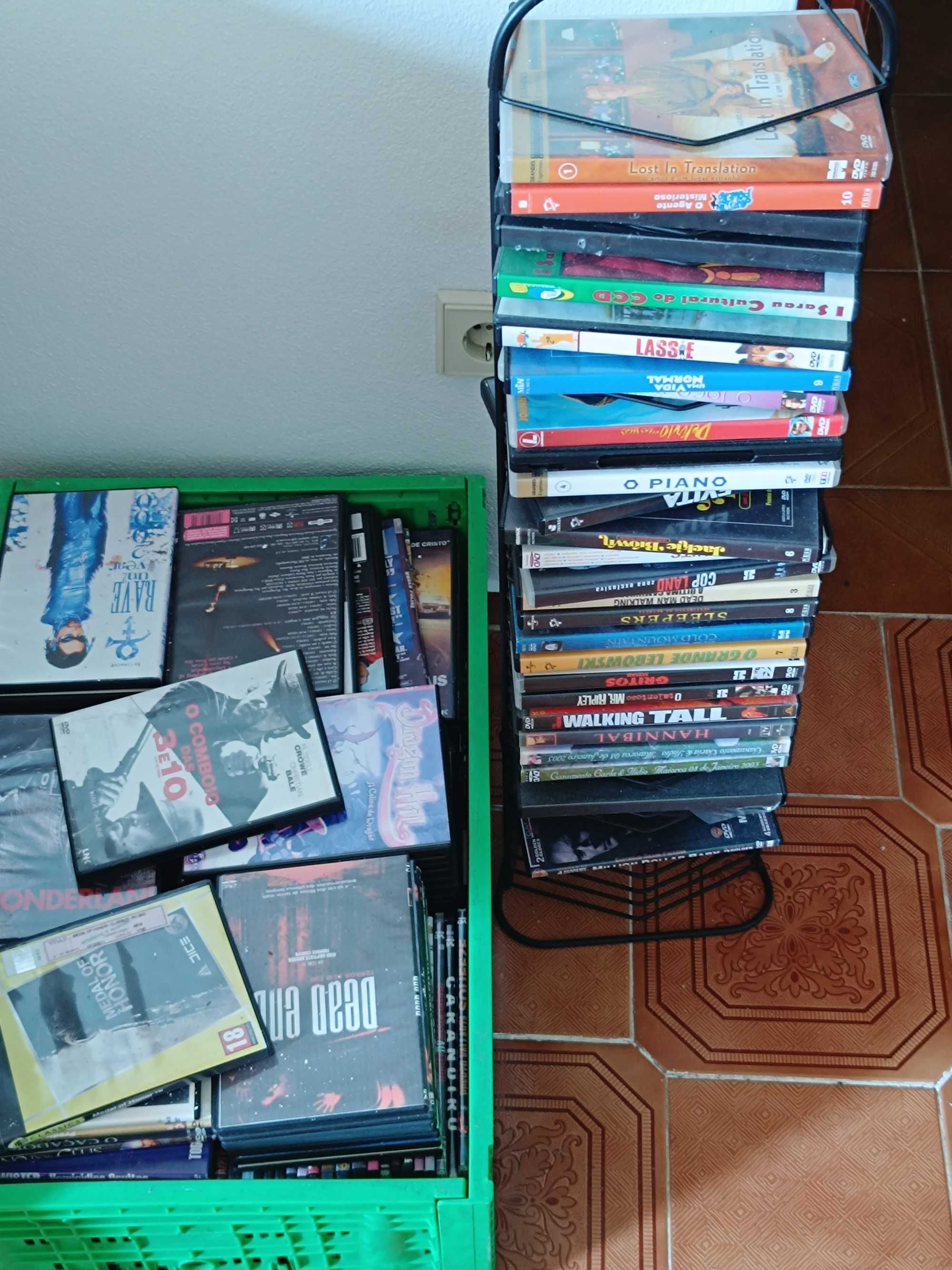 Leitores de DVDs e DVDs