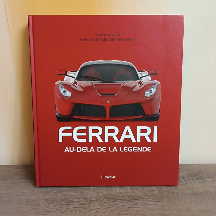 НОВА! Книга Ferrari Au-delà de la légende (Феррарі). Франц.
