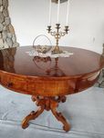 Stolik biedermeier z XIX w
