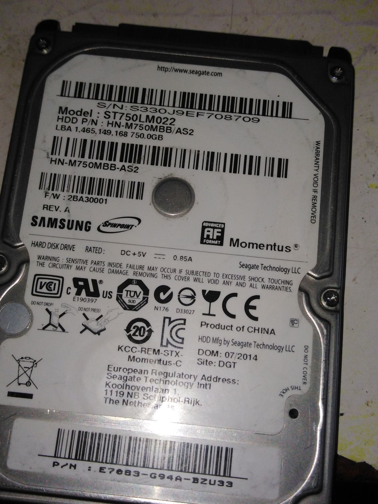 Hdd 750 и 500Gb !Торг, продажа срочная!