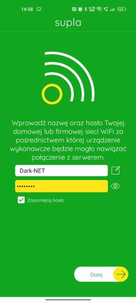 SUPLA Temperatury wilgotność WIFI 12Ah