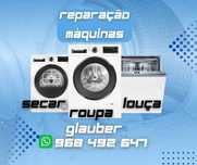Reparação máquina de lavar roupa/louça/secar