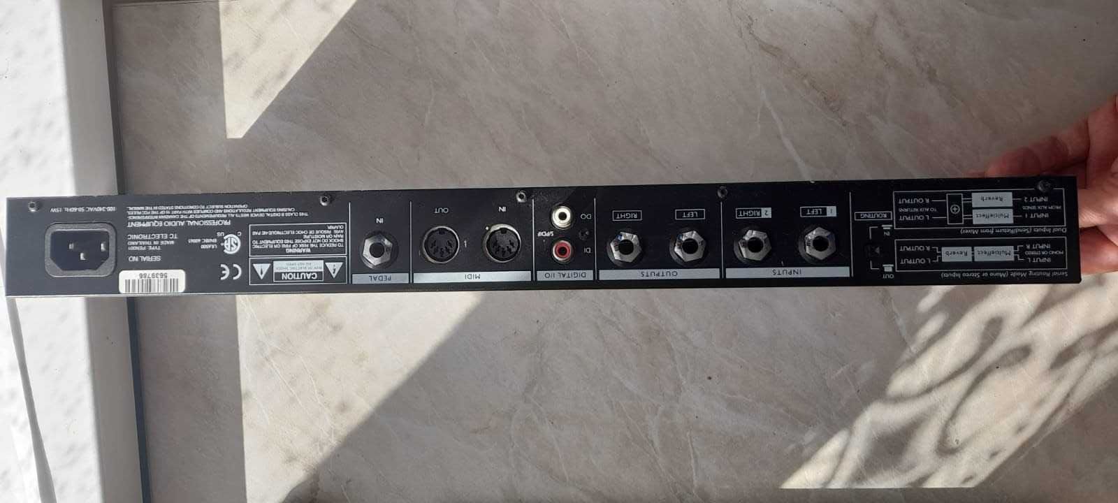 Procesor wokalny efekt TC Electronic M300
