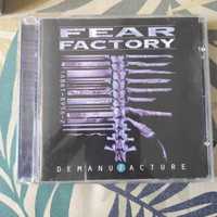 Fear Factory Demanufacture z autografami. Wydanie Roadrunner 1995 r.