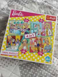 Puzzle Trefl Barbie 4 w 1 (4+) 35, 48, 54 i 70 elementów