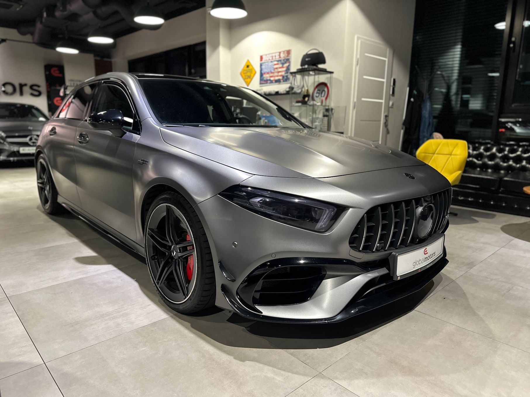 Mercedes-Benz Klasa A A 45 AMG S, salon PL, bezwypadkowy, serwis ASO