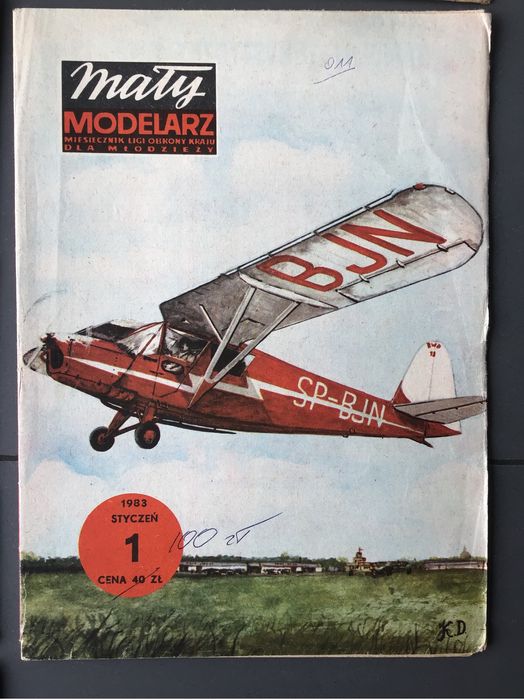 Modele Małego Modelarza zamienię na stare znaczki lub karty pocztowe.