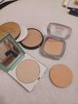 Puder w Kamieniu 3 szt. Clinigue  max factor i Loreal