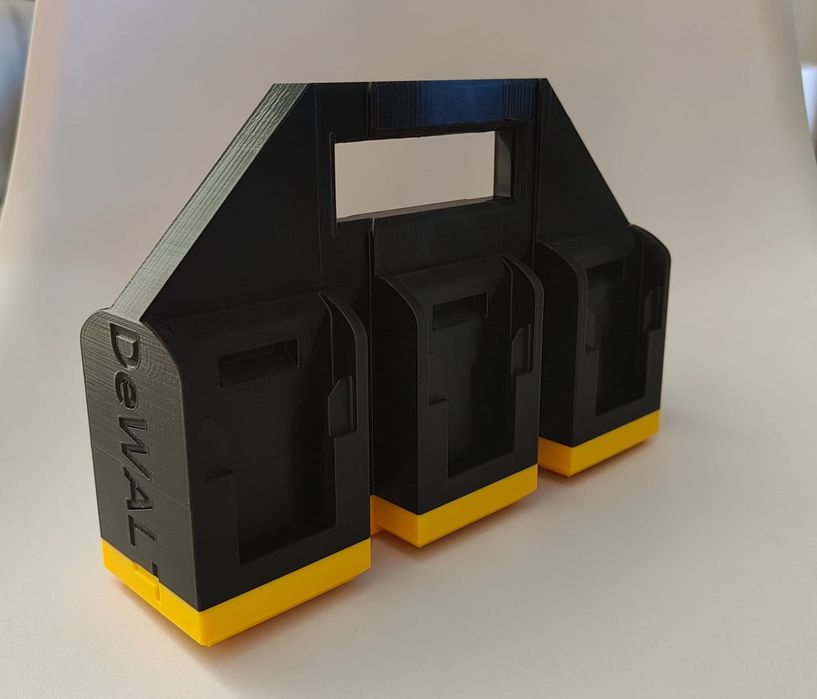 MEGA JAKOŚĆ Koszyk, uchwyt, organizer na baterie Dewalt nie zacina się