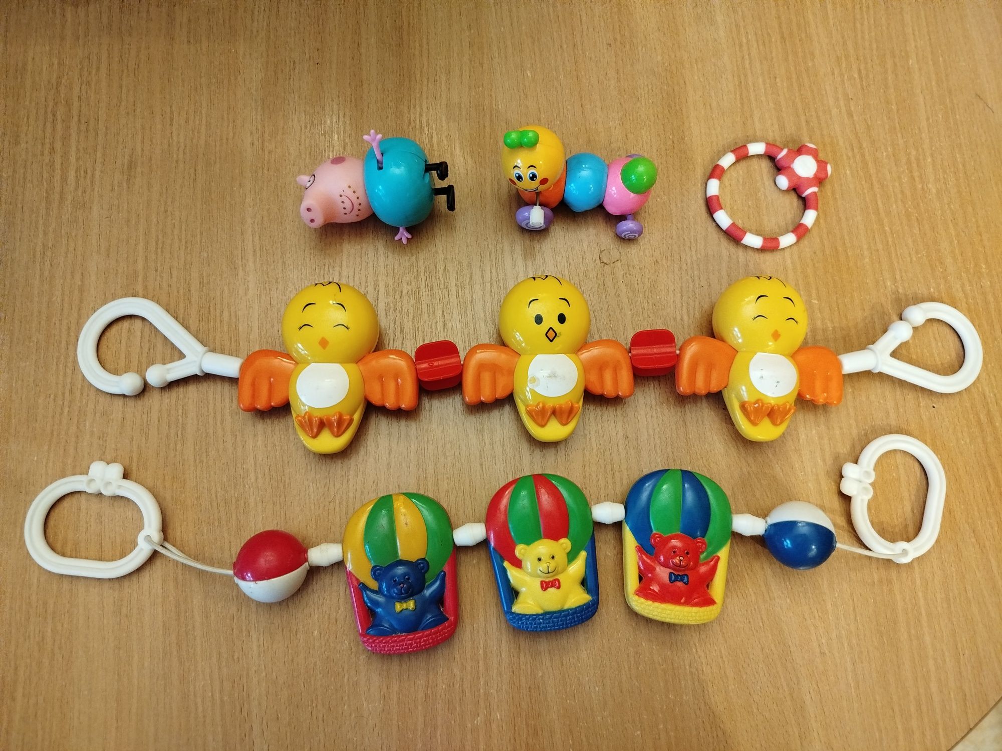 Игрушки подвески на коляску