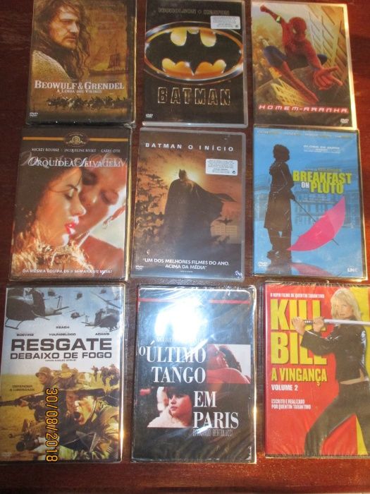 Dvd's de filmes - originais - novos