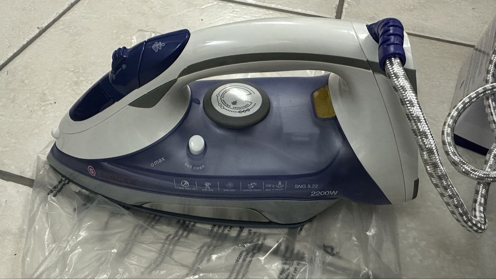 Ferro a vapor SINGER SNG 5.22 — NOVO, nunca usado