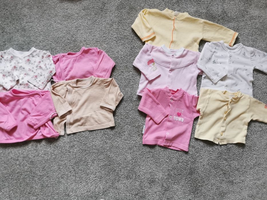 9 pak kaftanik bluzka wiązany zapinany Eevi 56 oraz 62