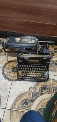 Przedmiot retro dekoracja stara maszyna gabinetowa do pisania  unikat