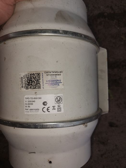 Wentylator kanałowy