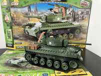 M24 Chaffee zestaw 2457 czołg COBI seria Mała Armia