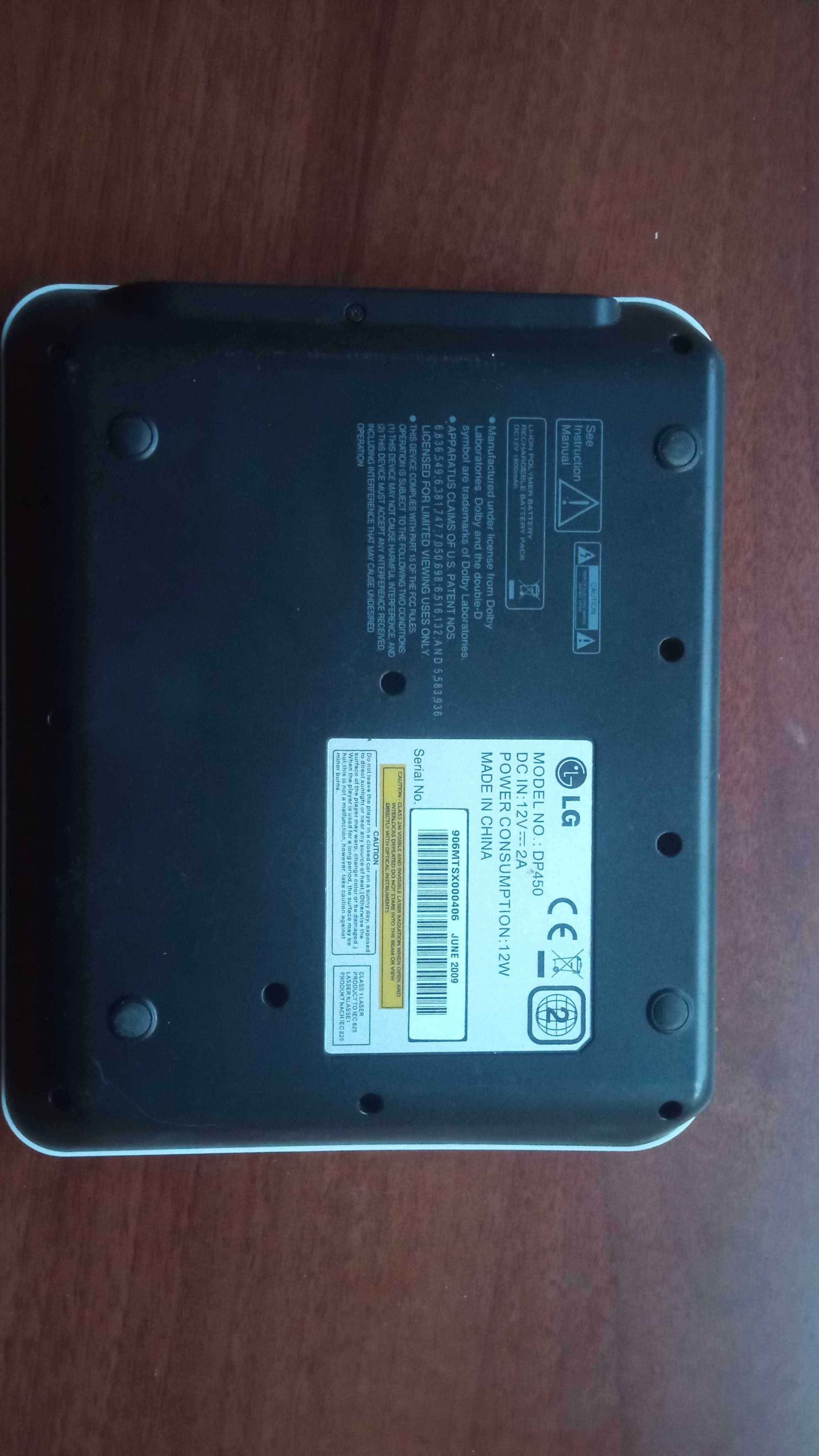 Odtwarzacz do CD LG DP450