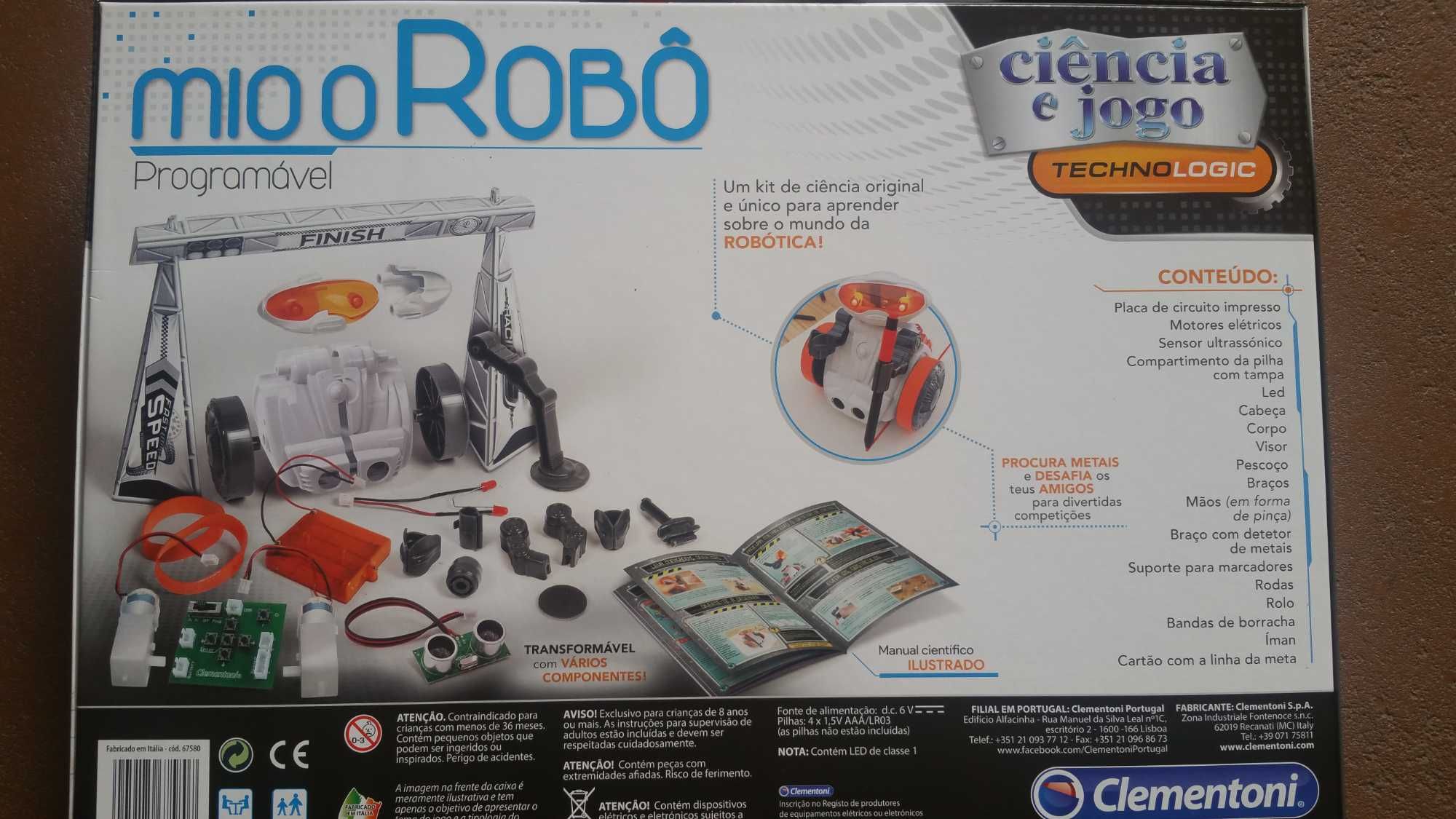 Robot lúdico-pedagógico programável - novo