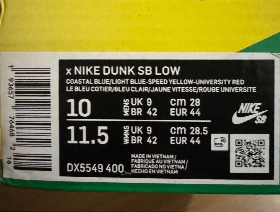 Nike SB Dunk Low  «Why so sad?»