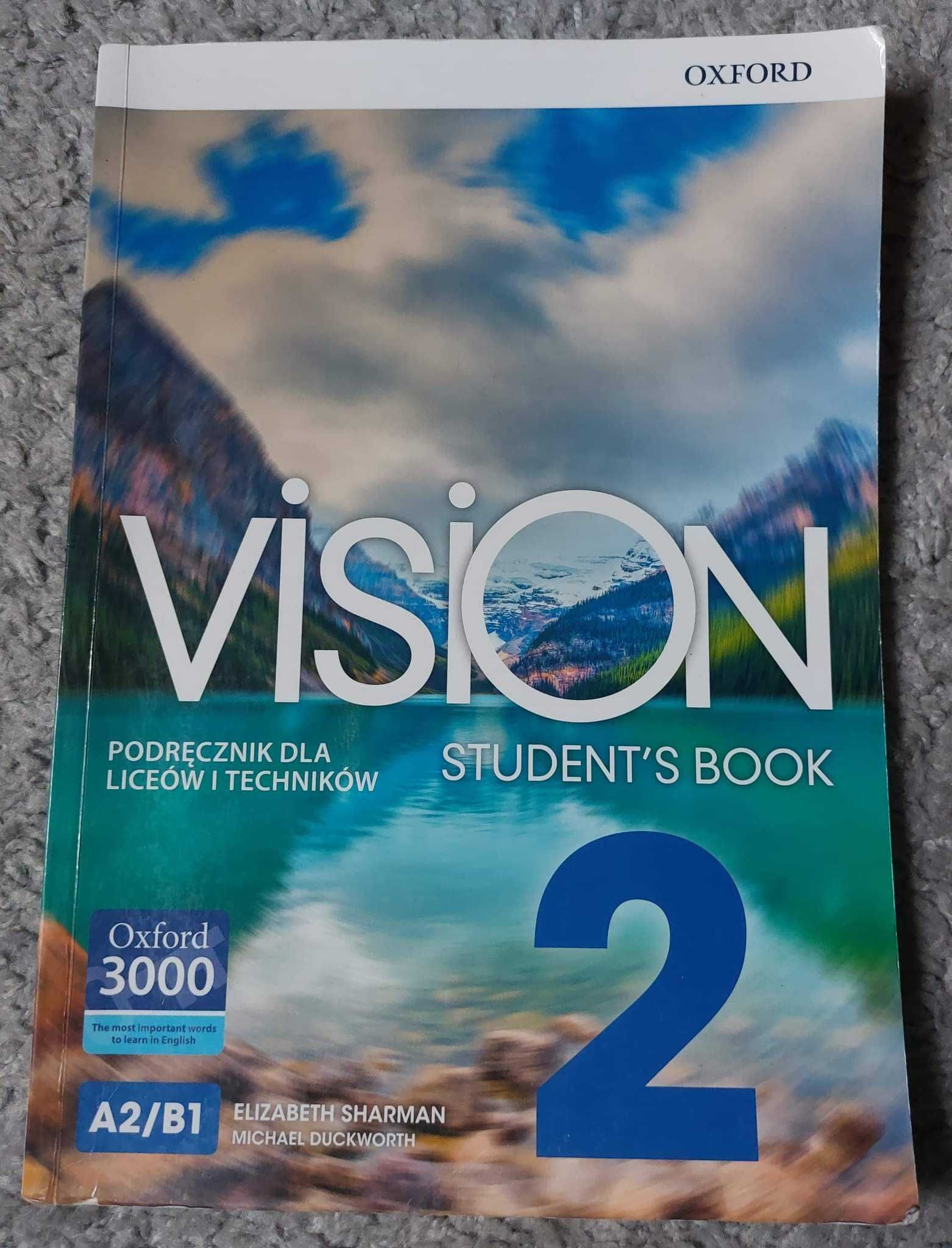 Książka do języka angielskiego Vision 2